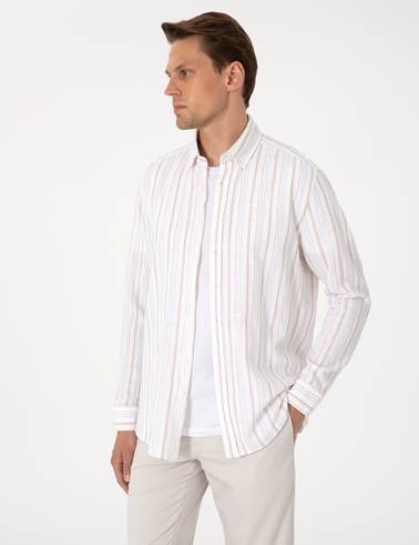 Mercan Regular Fit Uzun Kollu Gömlek