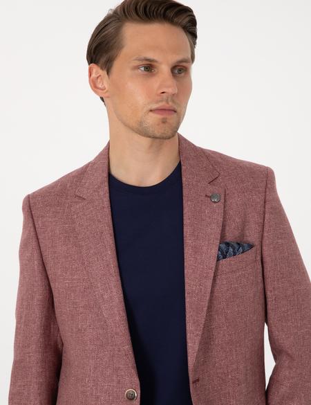 Nar Çiçeği Slim Fit Ceket - 50301927011
