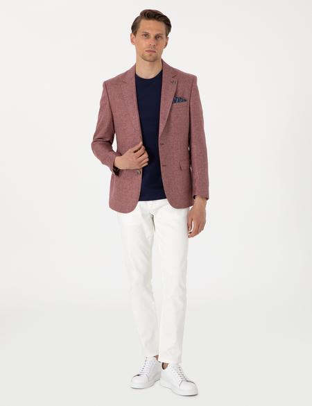 Nar Çiçeği Slim Fit Ceket - 50301927011