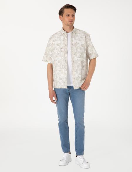 Açık Mavi Slim Fit Jean Pantolon - 50302721069