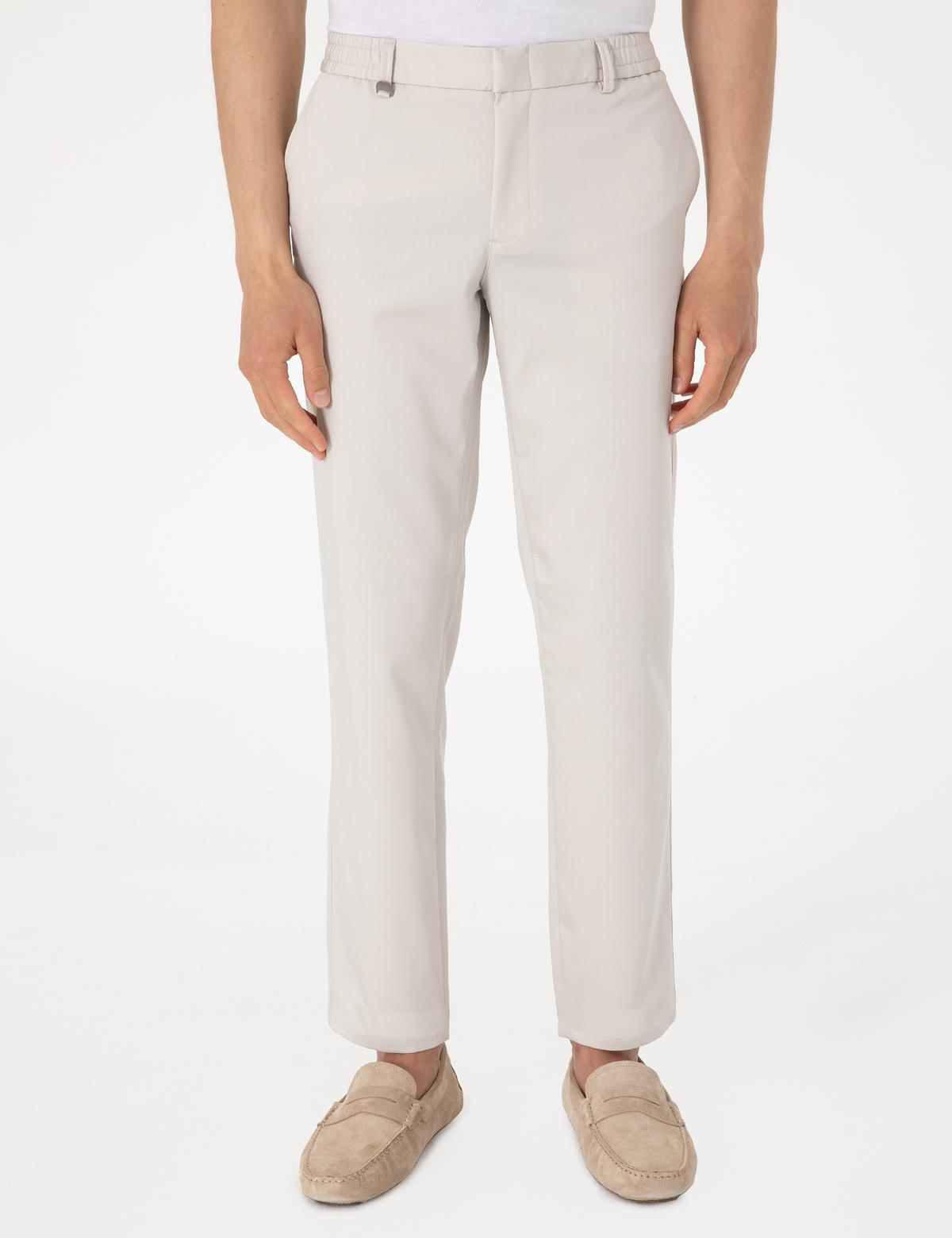 Bej Ex. Slim Fit Kumaş Pantolon - 50306174015