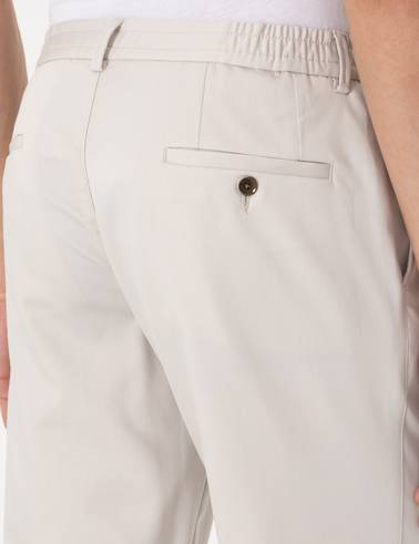 Bej Ex. Slim Fit Kumaş Pantolon