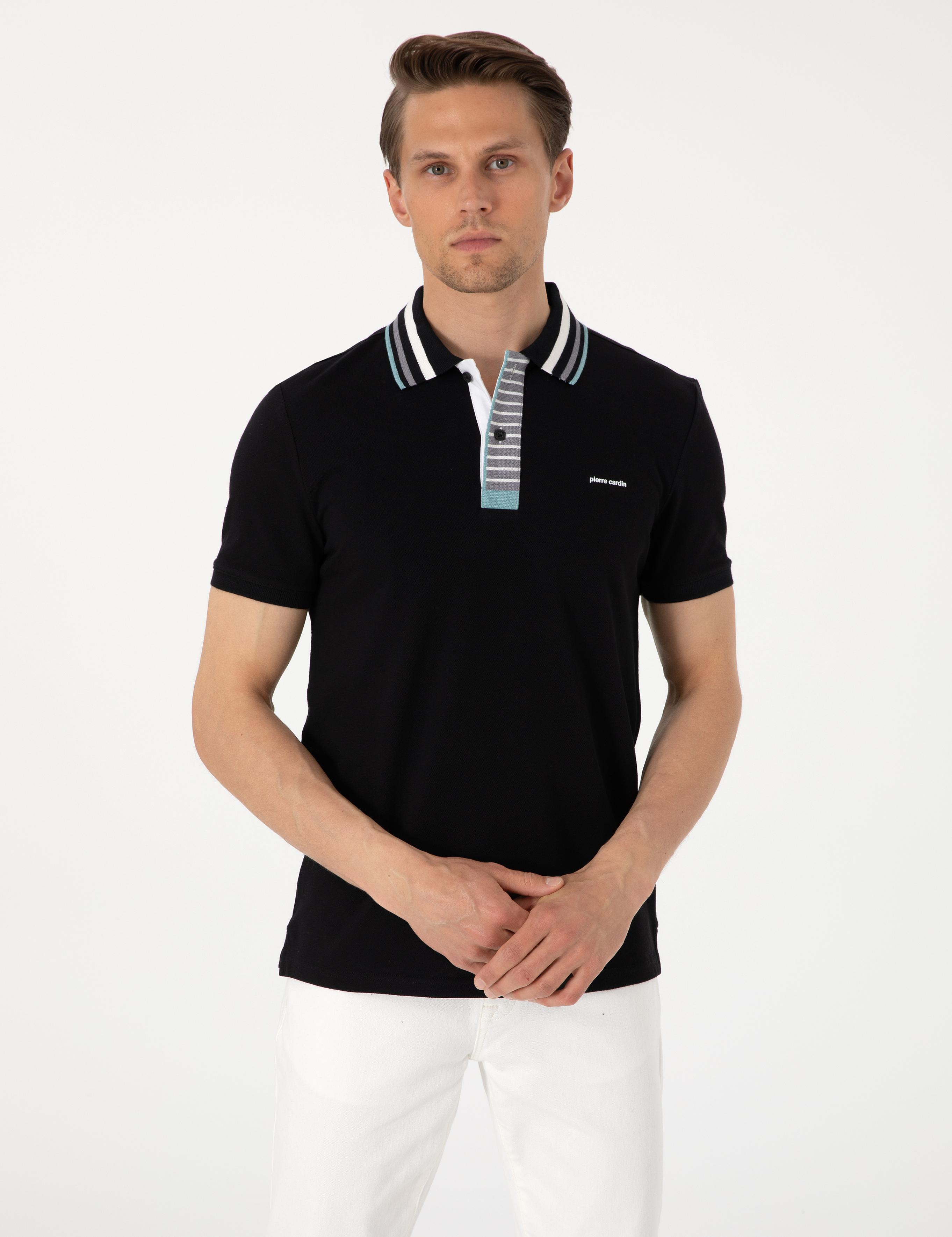 Siyah Slim Fit Tişört