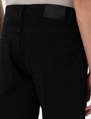 Antrasit Straight Fit Jean Pantolon