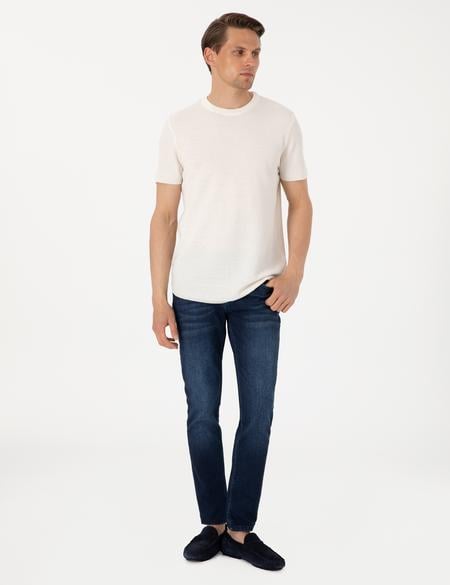Lacivert Slim Fit Jean Pantolon - 50309014008