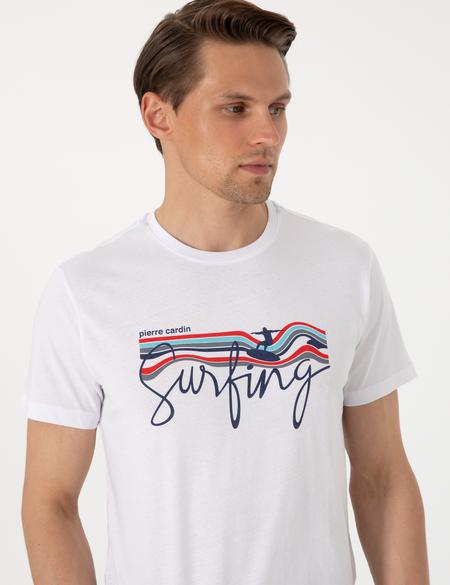 Beyaz Kısakol Şortlu Pijama Takımı - 50314387009