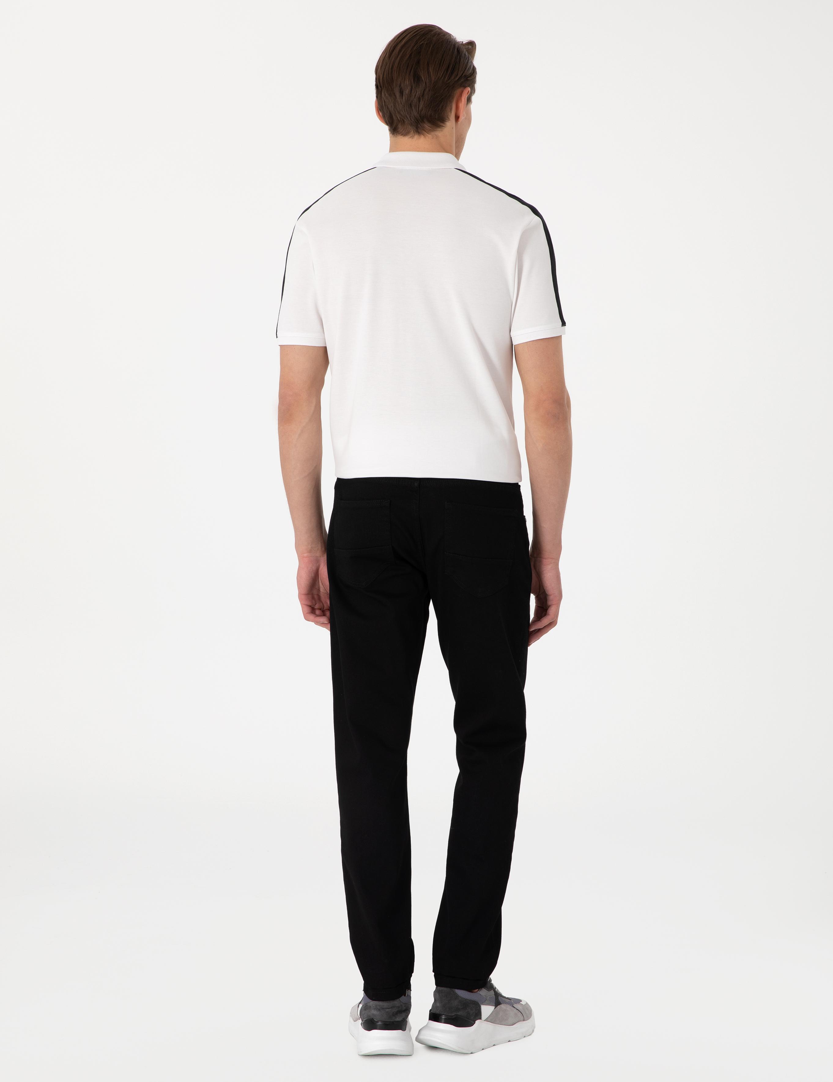 Antrasit Slim Fit Jean Pantolon