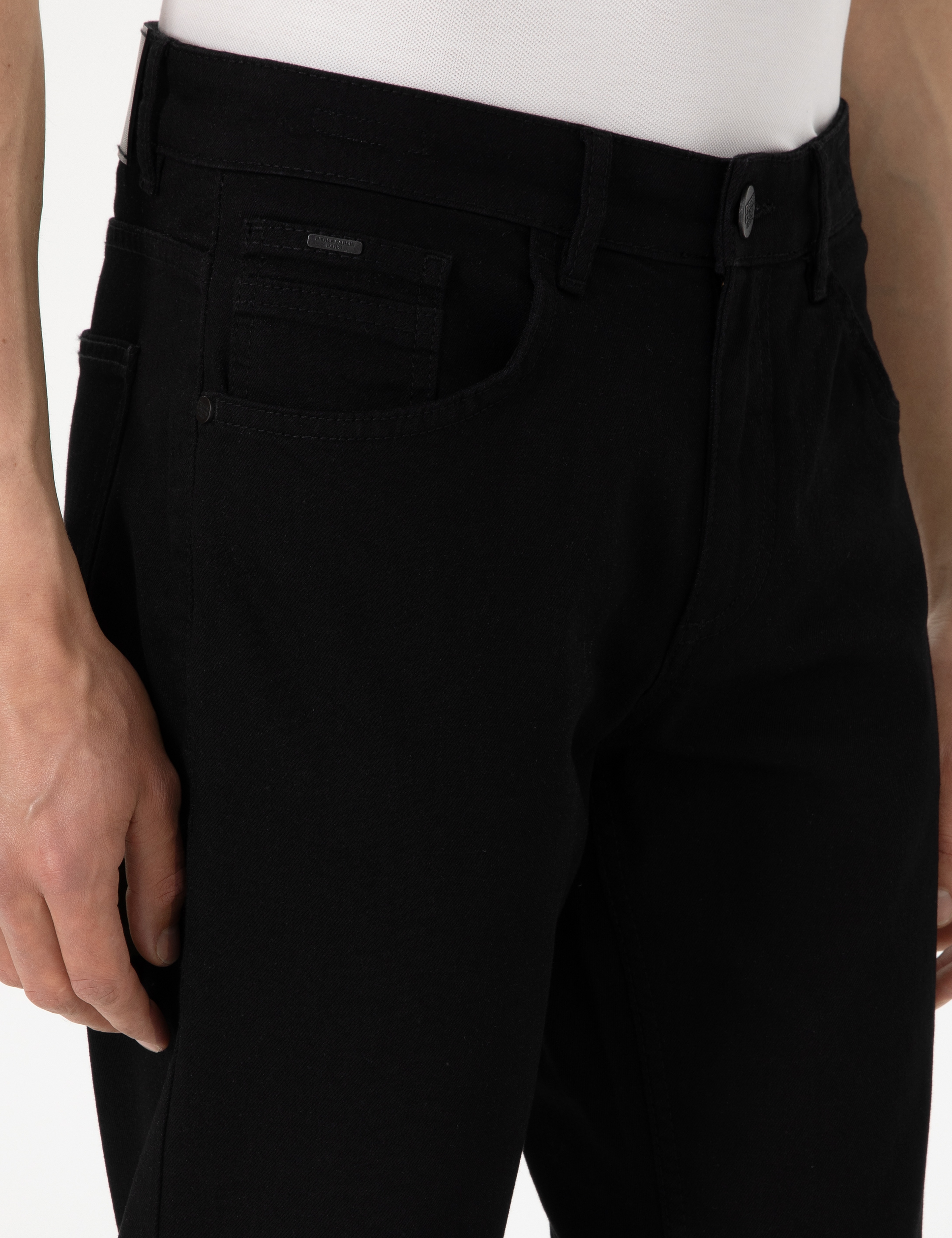 Antrasit Slim Fit Jean Pantolon