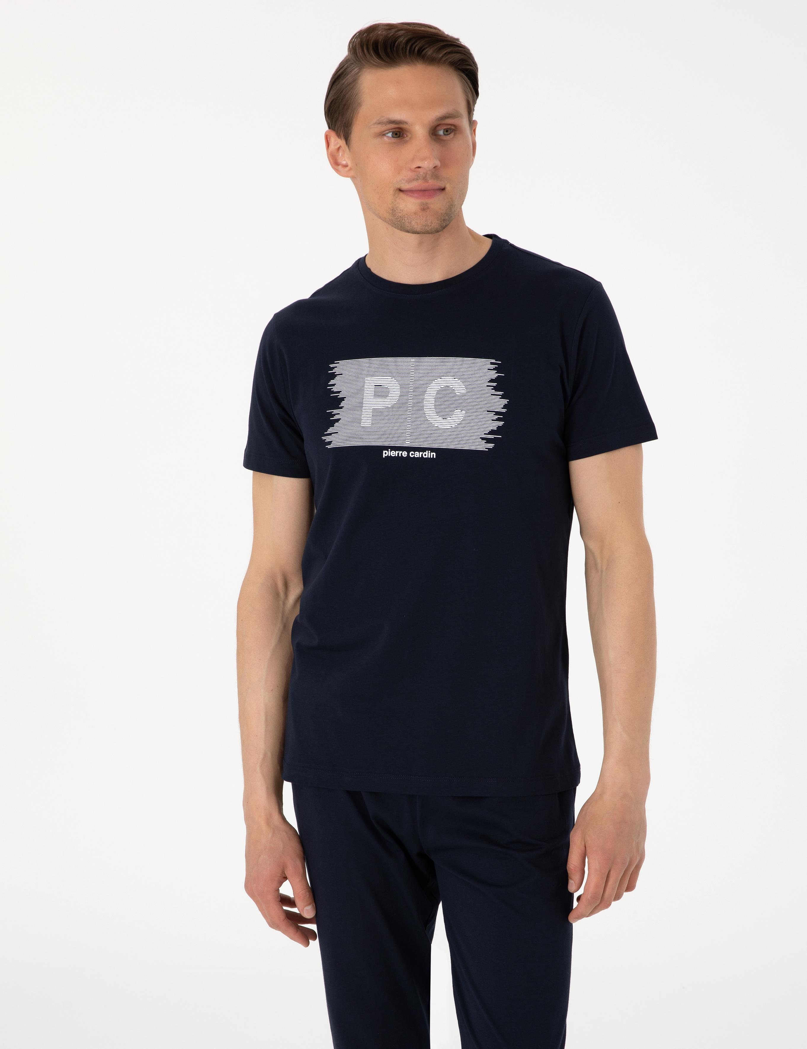 Lacivert Kısakol Pijama Takımı