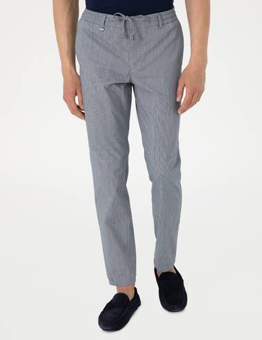 Lacivert Ex. Slim Fit Kumaş Pantolon