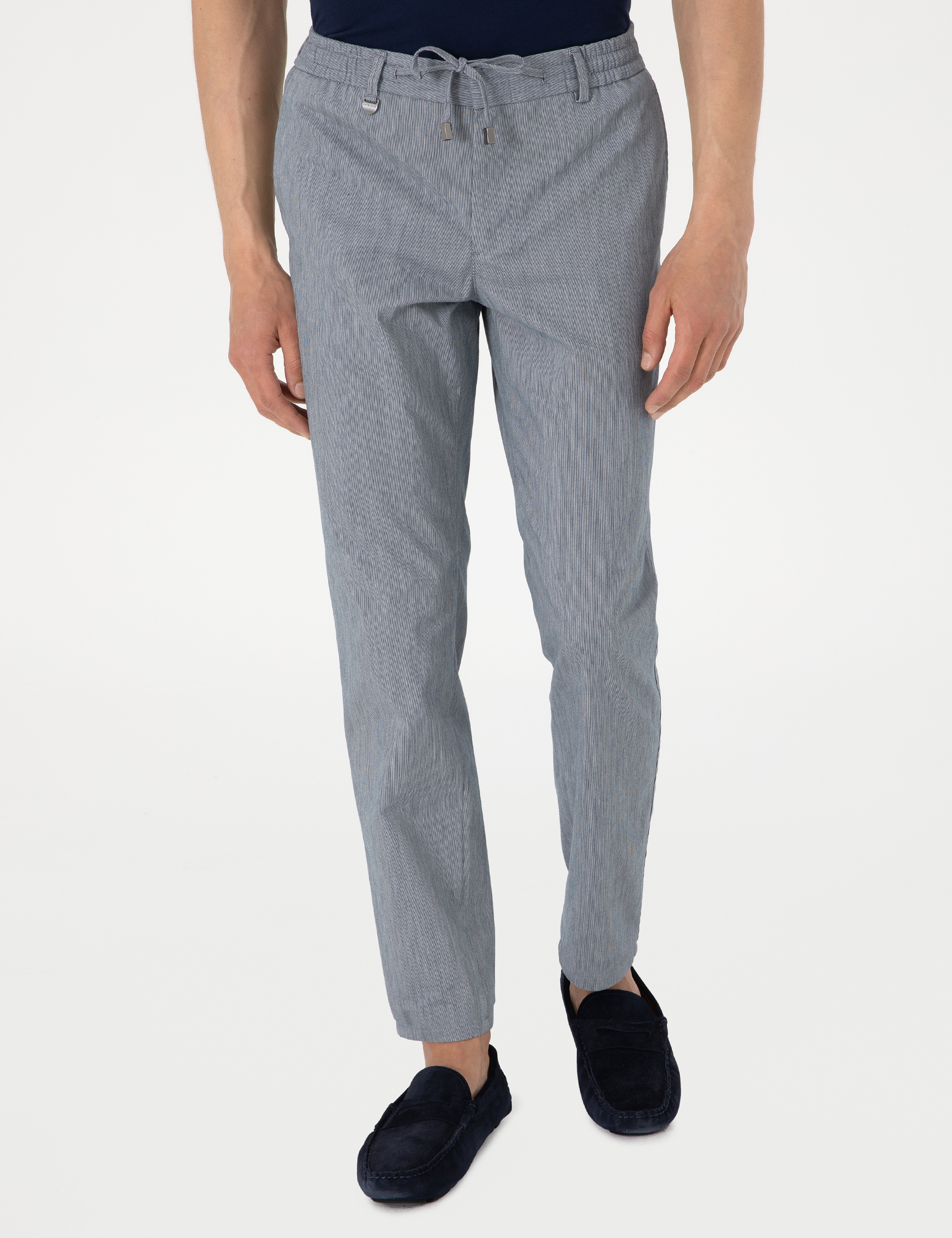 Lacivert Ex. Slim Fit Kumaş Pantolon