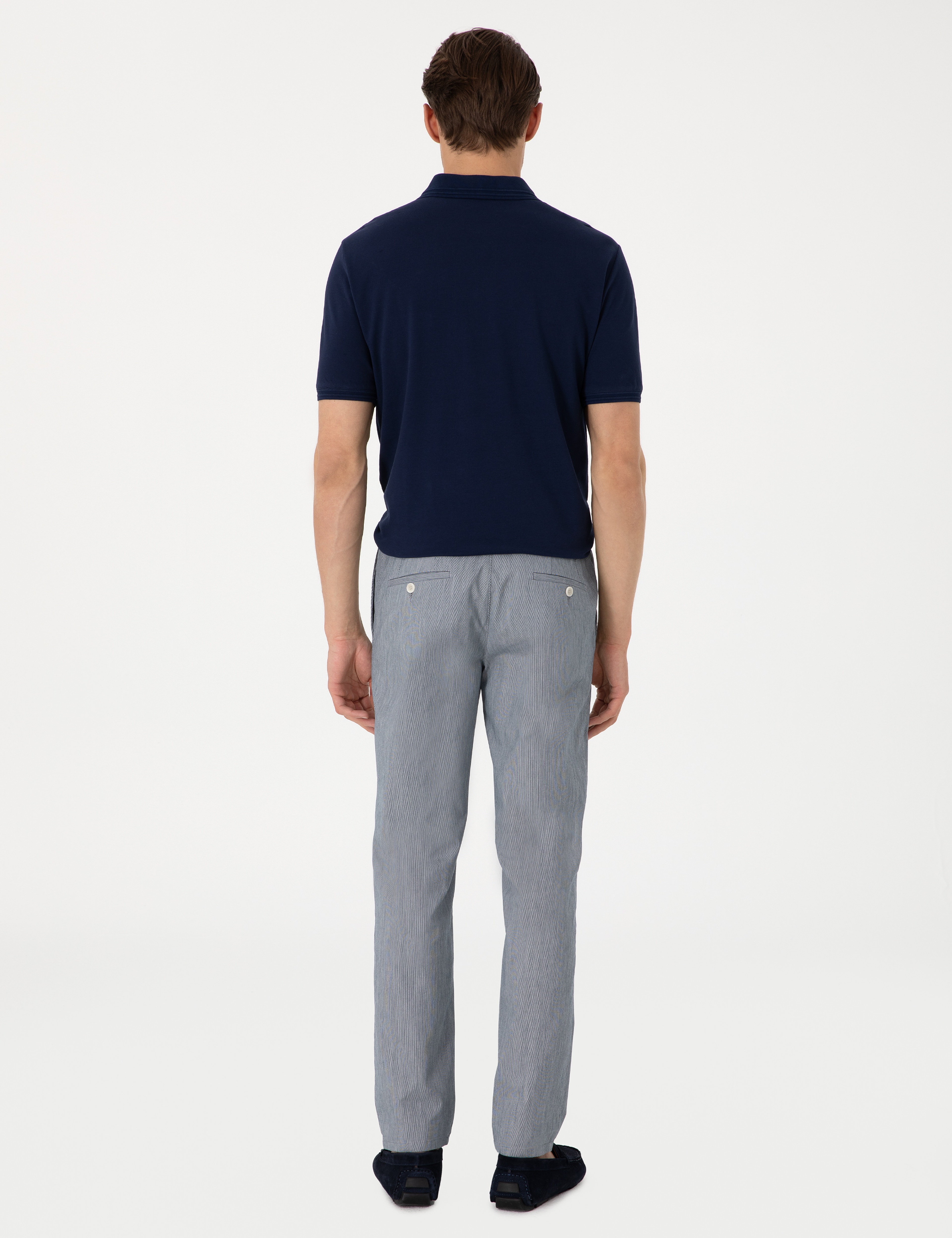 Lacivert Ex. Slim Fit Kumaş Pantolon