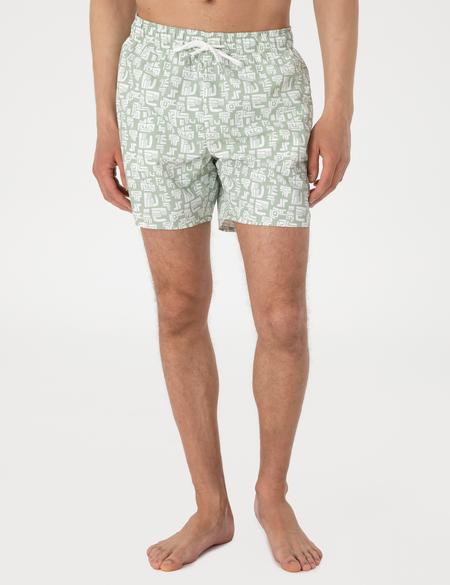 Yeşil Deniz Şortu - 50307957005