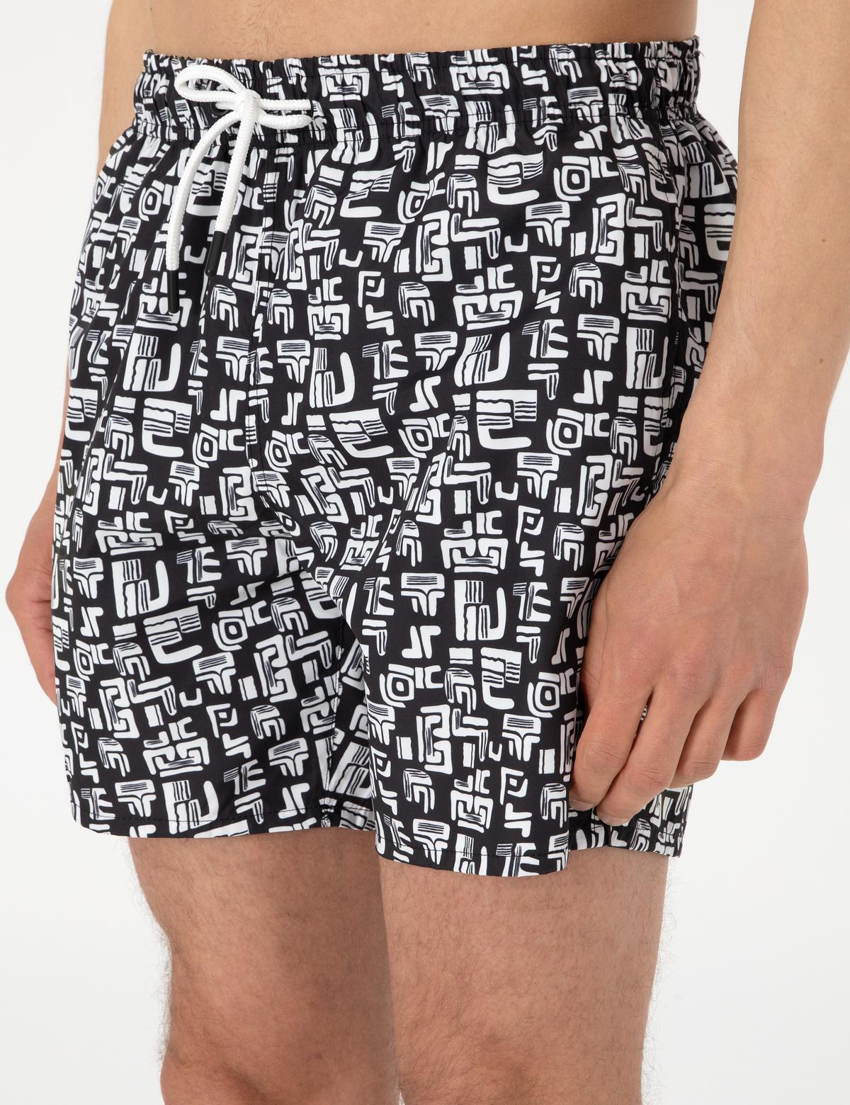 Siyah Deniz Şortu - 50307957023