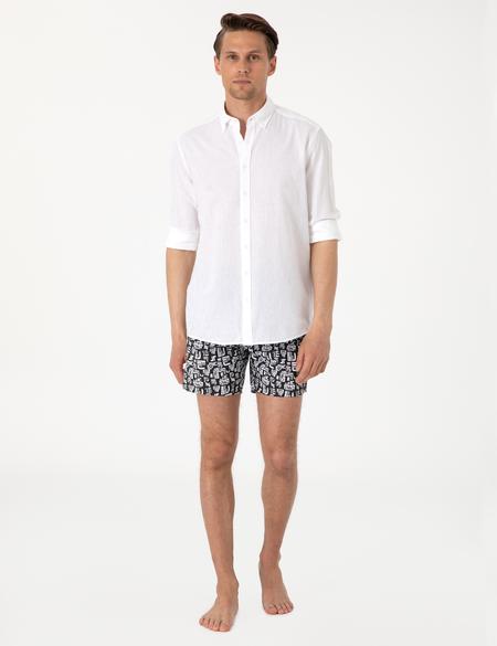 Siyah Deniz Şortu - 50307957023