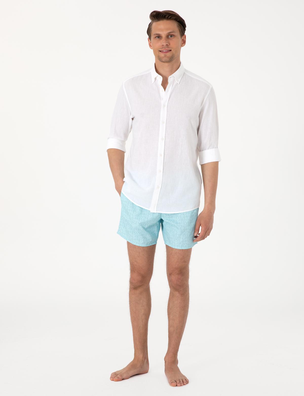 Su Yeşili Deniz Şortu