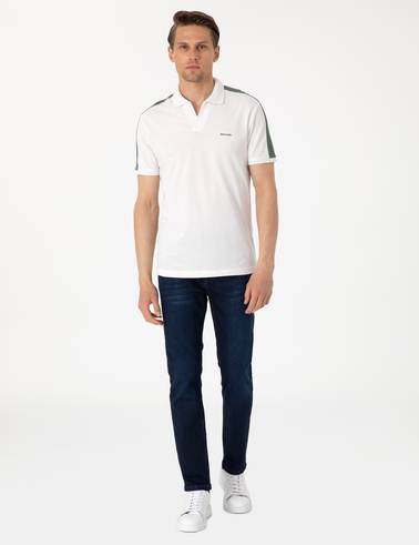 Koyu Lacivert Slim Fit Jean Pantolon