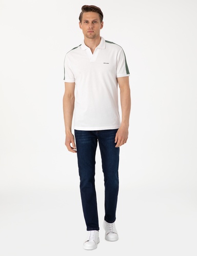 Koyu Lacivert Slim Fit Jean Pantolon