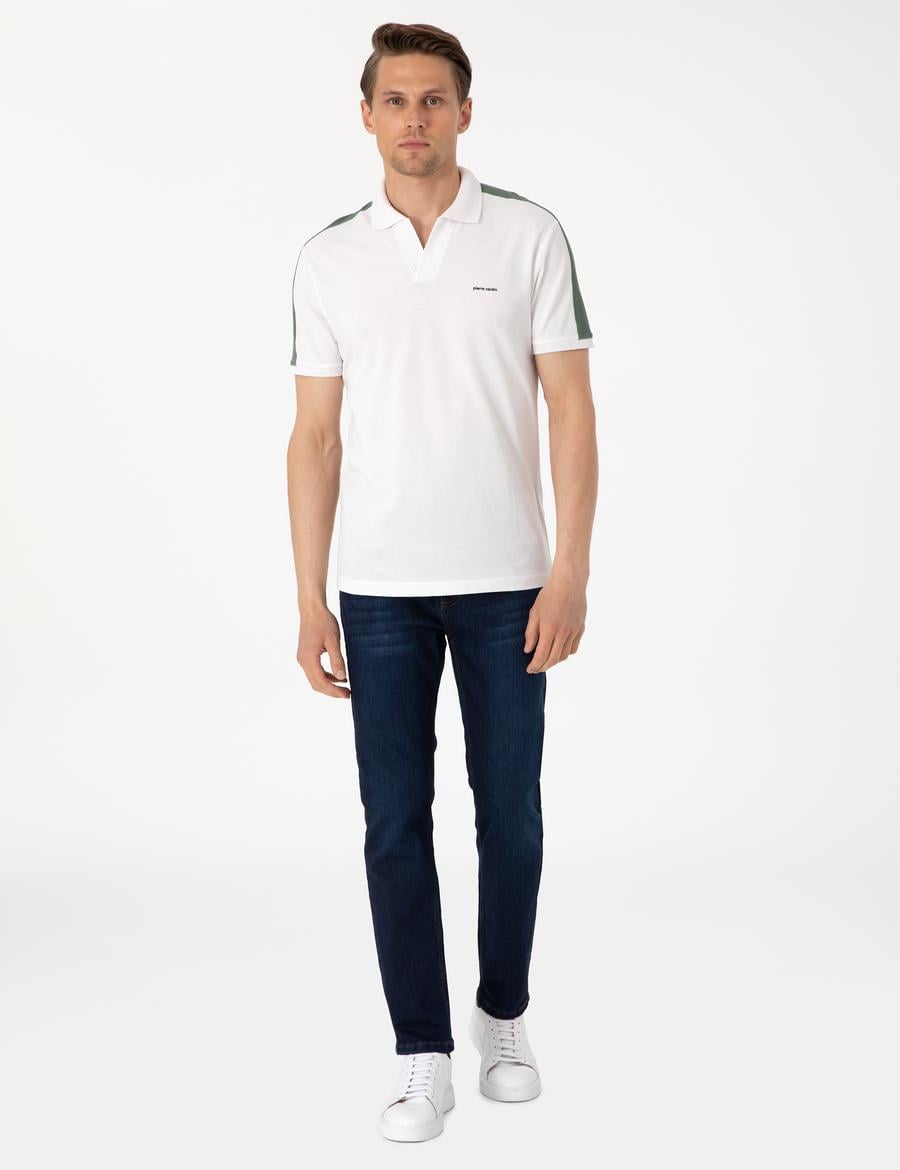 Koyu Lacivert Slim Fit Jean Pantolon