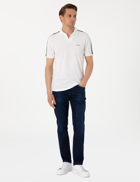 Koyu Lacivert Slim Fit Jean Pantolon - 50308930011