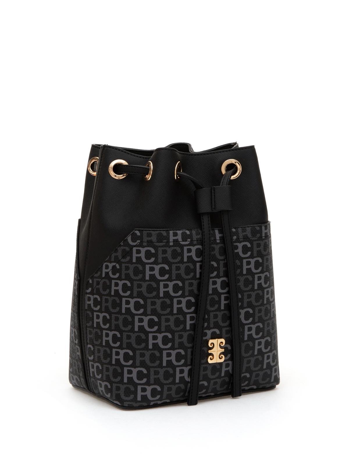 Siyah Büzgülü Çanta - 50318532001