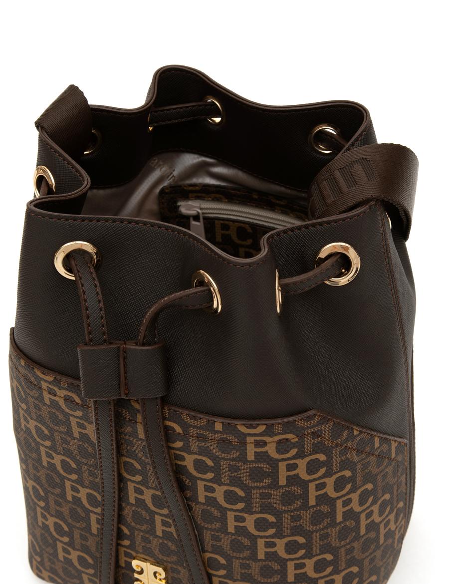 Açık Kahverengi Büzgülü Çanta