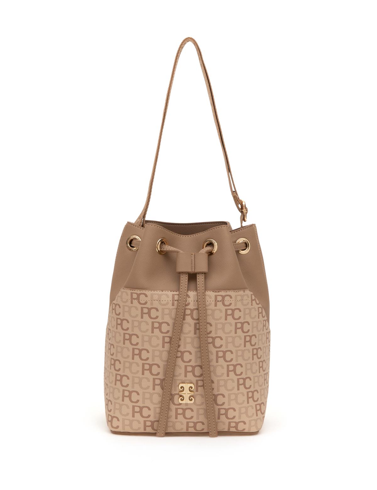 Kahverengi Büzgülü Çanta - 50318532003