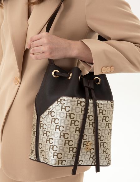 Altın Büzgülü Çanta - 50318532004