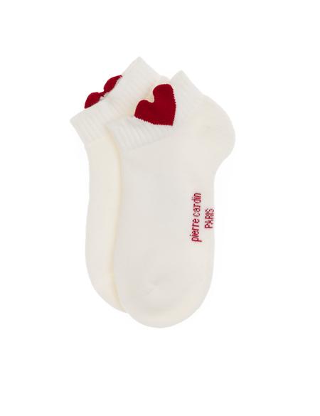 Kadın Beyaz Patik Çorap - 50313698001