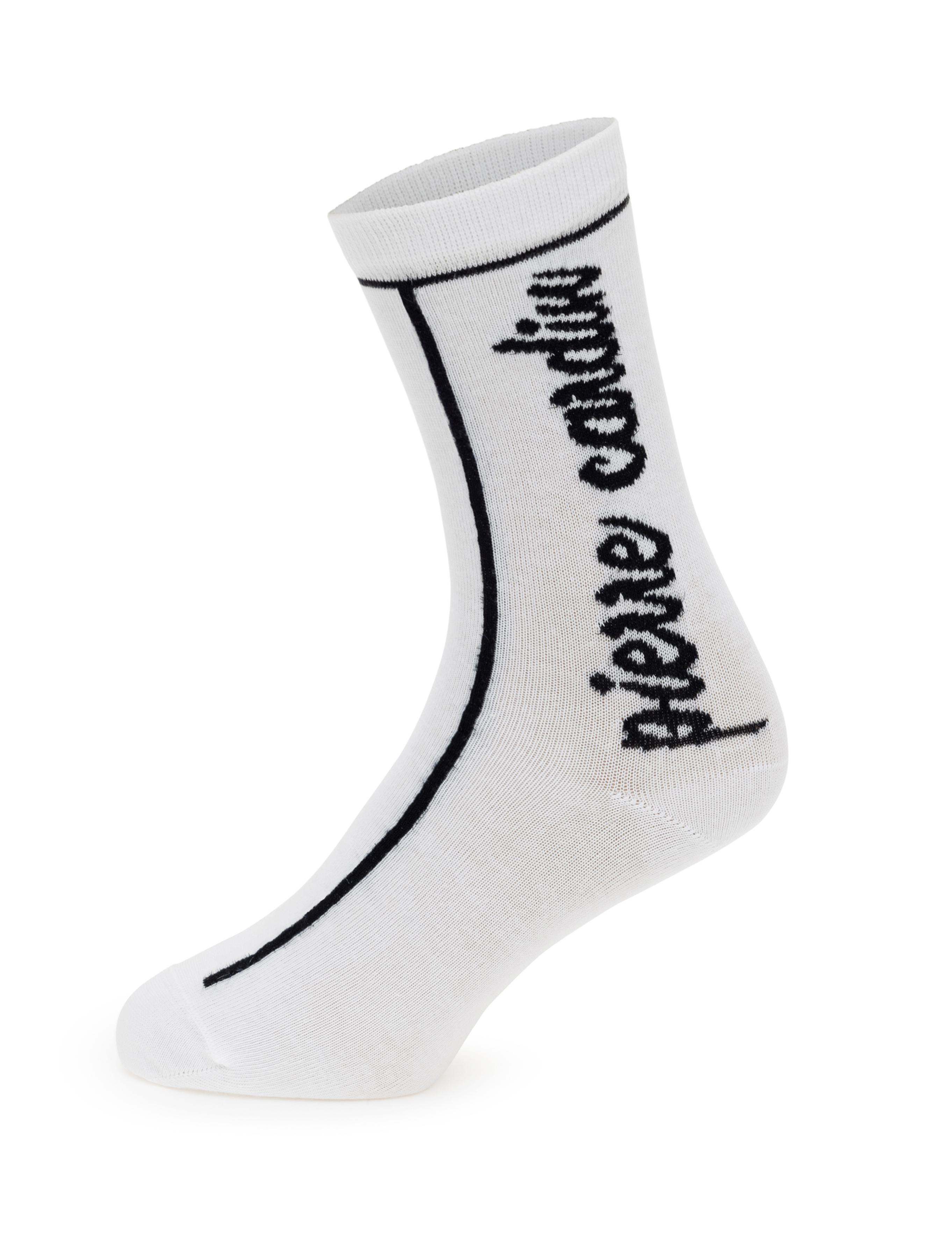 Kadın Beyaz Soket Çorap