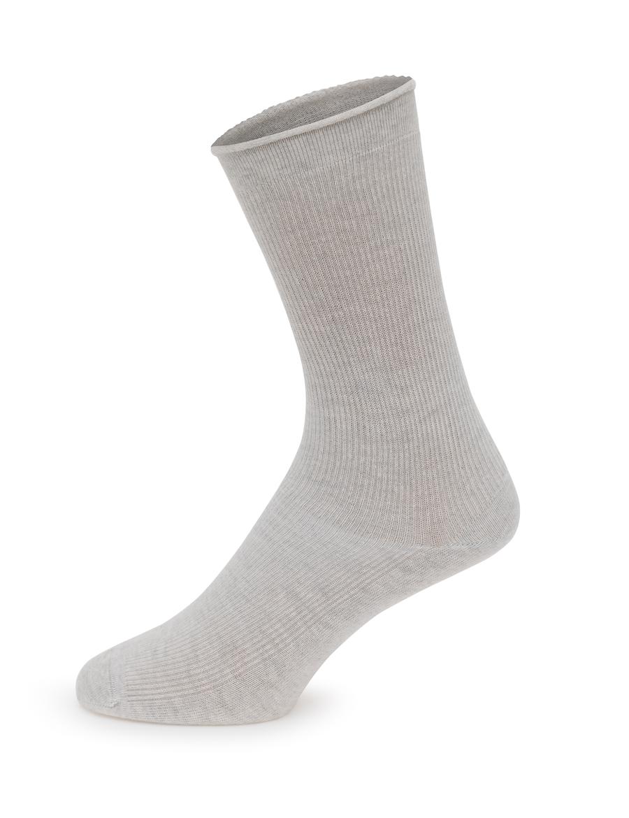 Kadın Gri Soket Çorap