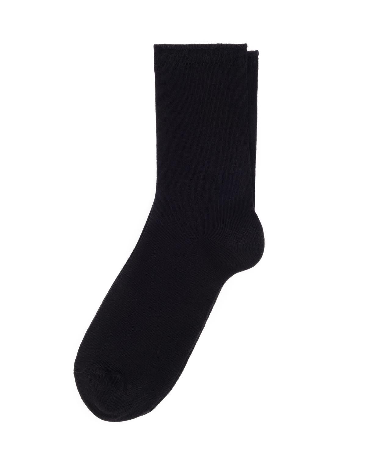 Kadın Siyah Soket Çorap - 50308210003