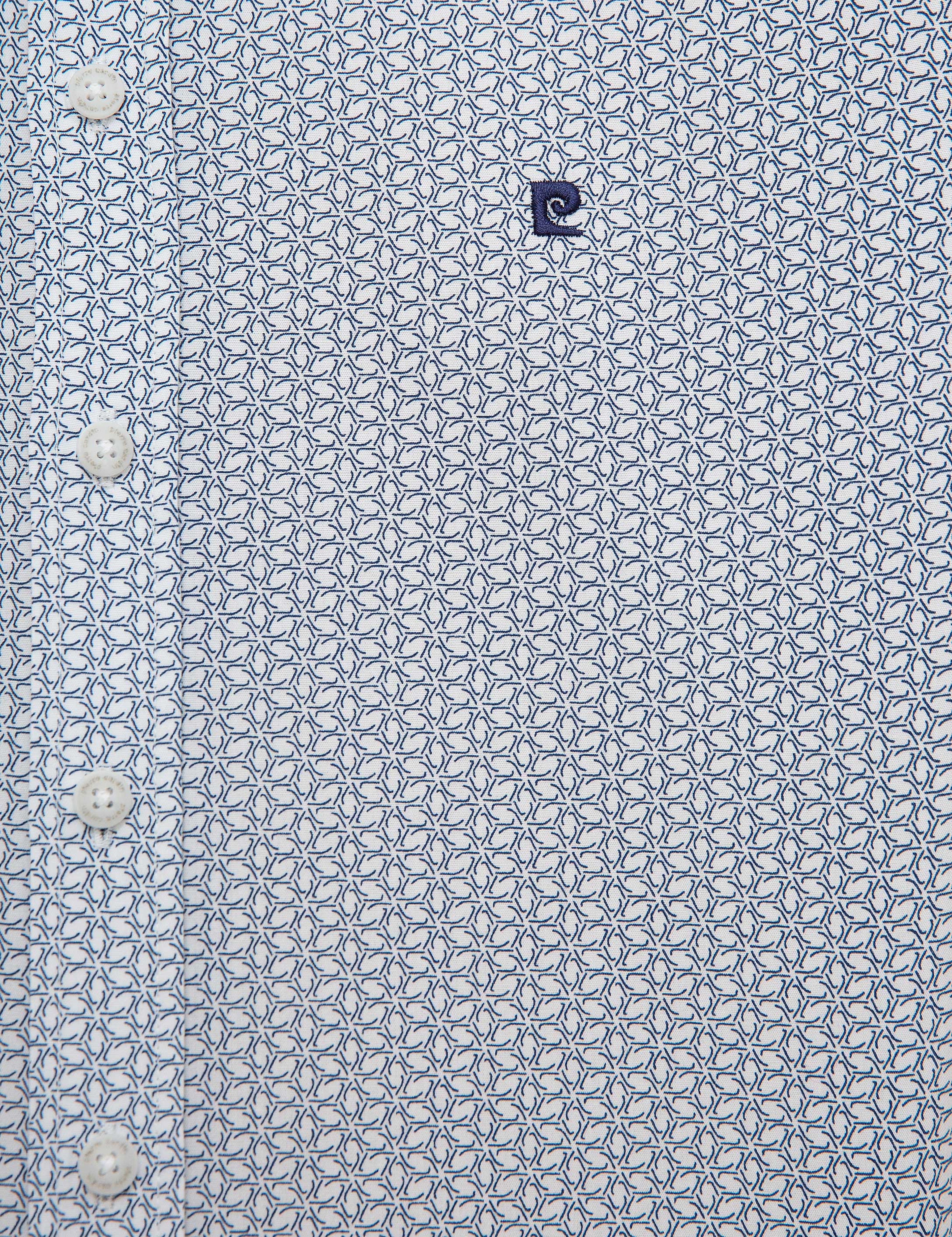 Lacivert Slim Fit Gömlek - Image 5
