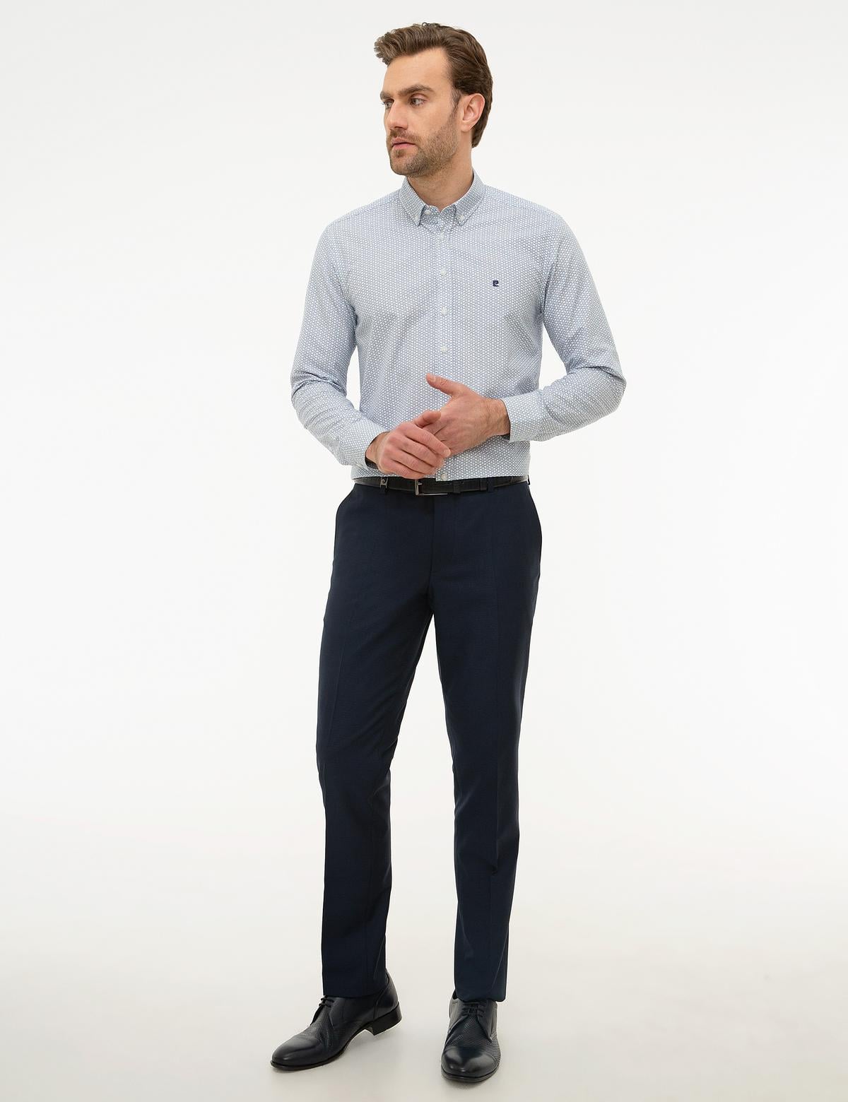 Lacivert Slim Fit Gömlek - 50221374010