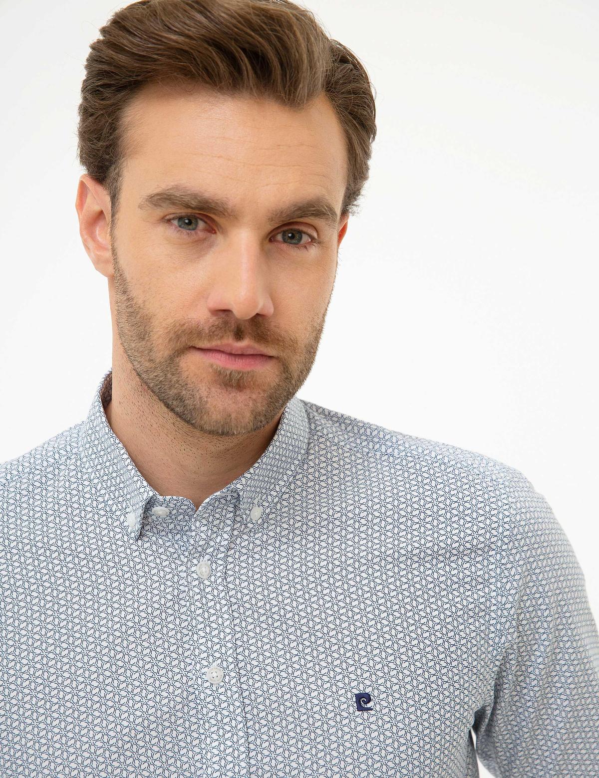 Lacivert Slim Fit Gömlek