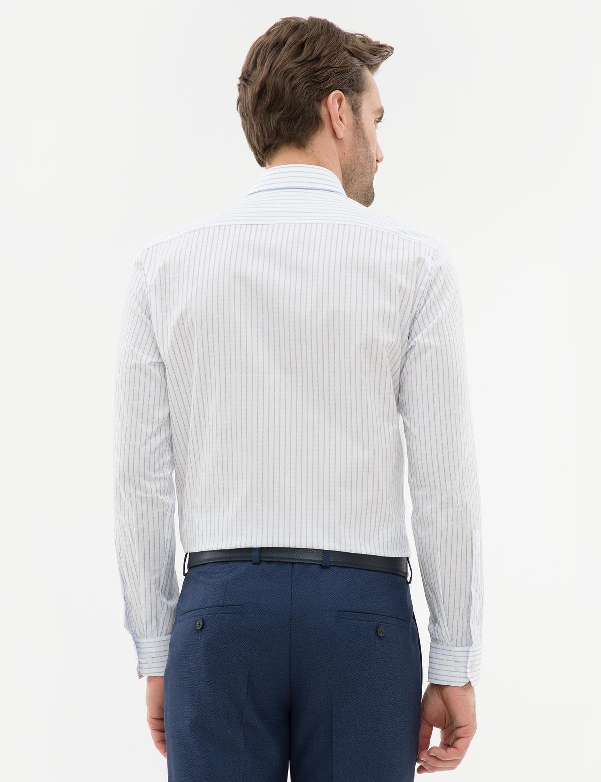 Açık Mavi Slim Fit Gömlek - 50221373022