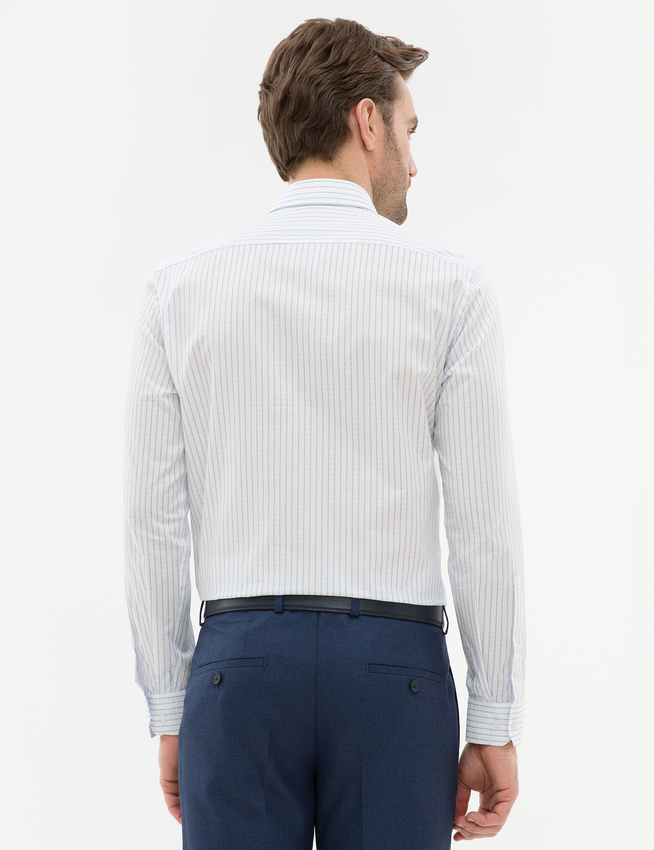 Açık Mavi Slim Fit Gömlek - 50221373022