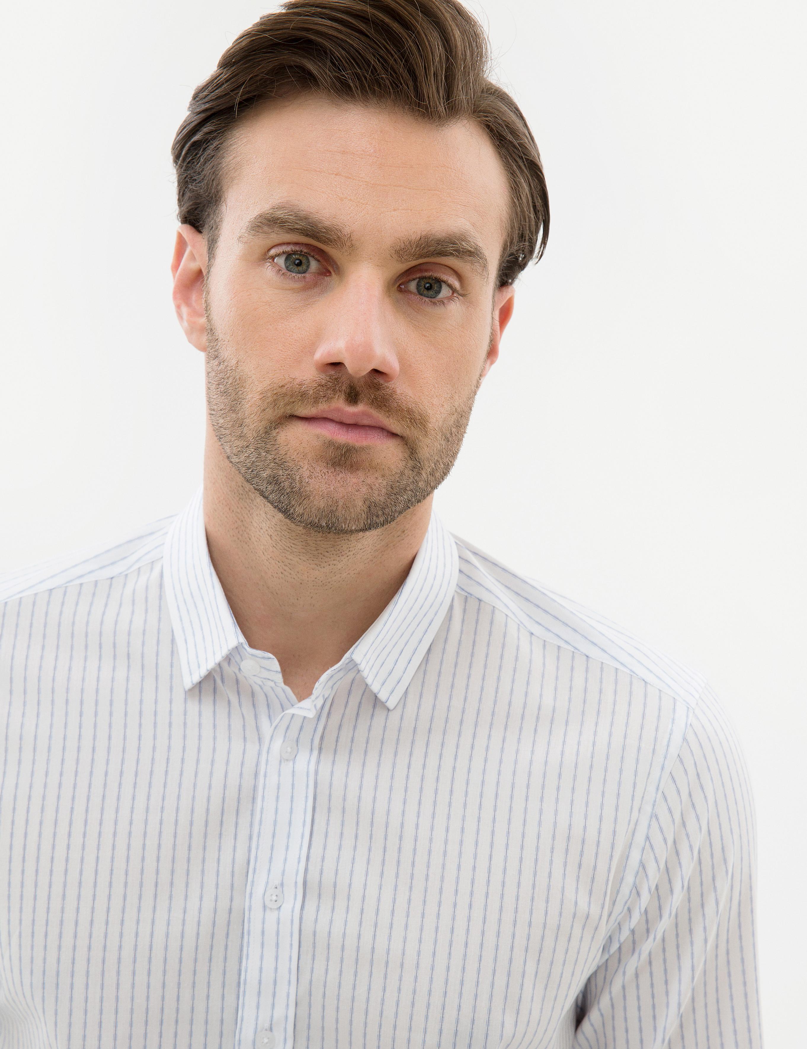 Açık Mavi Slim Fit Gömlek