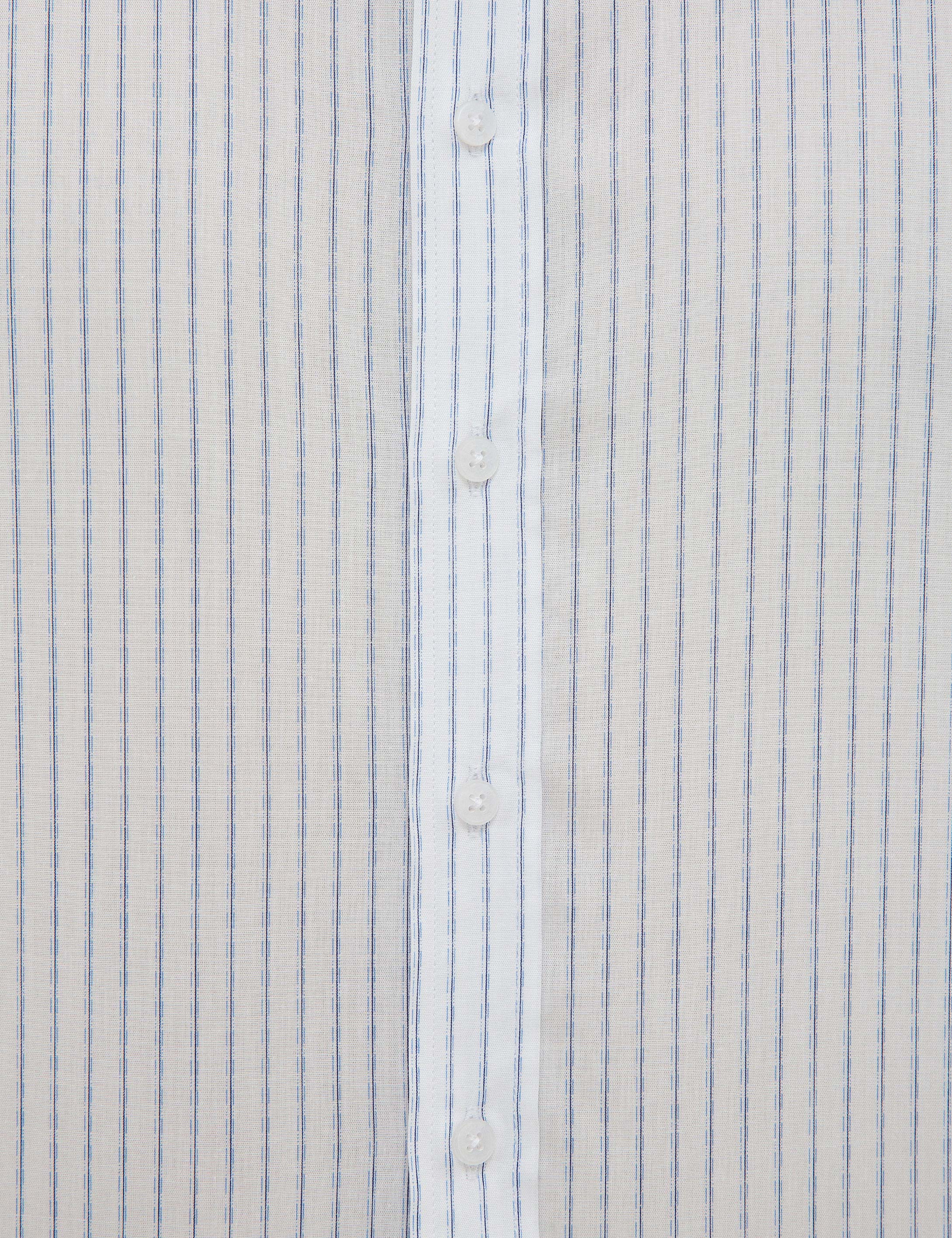 Açık Mavi Slim Fit Gömlek - Image 5