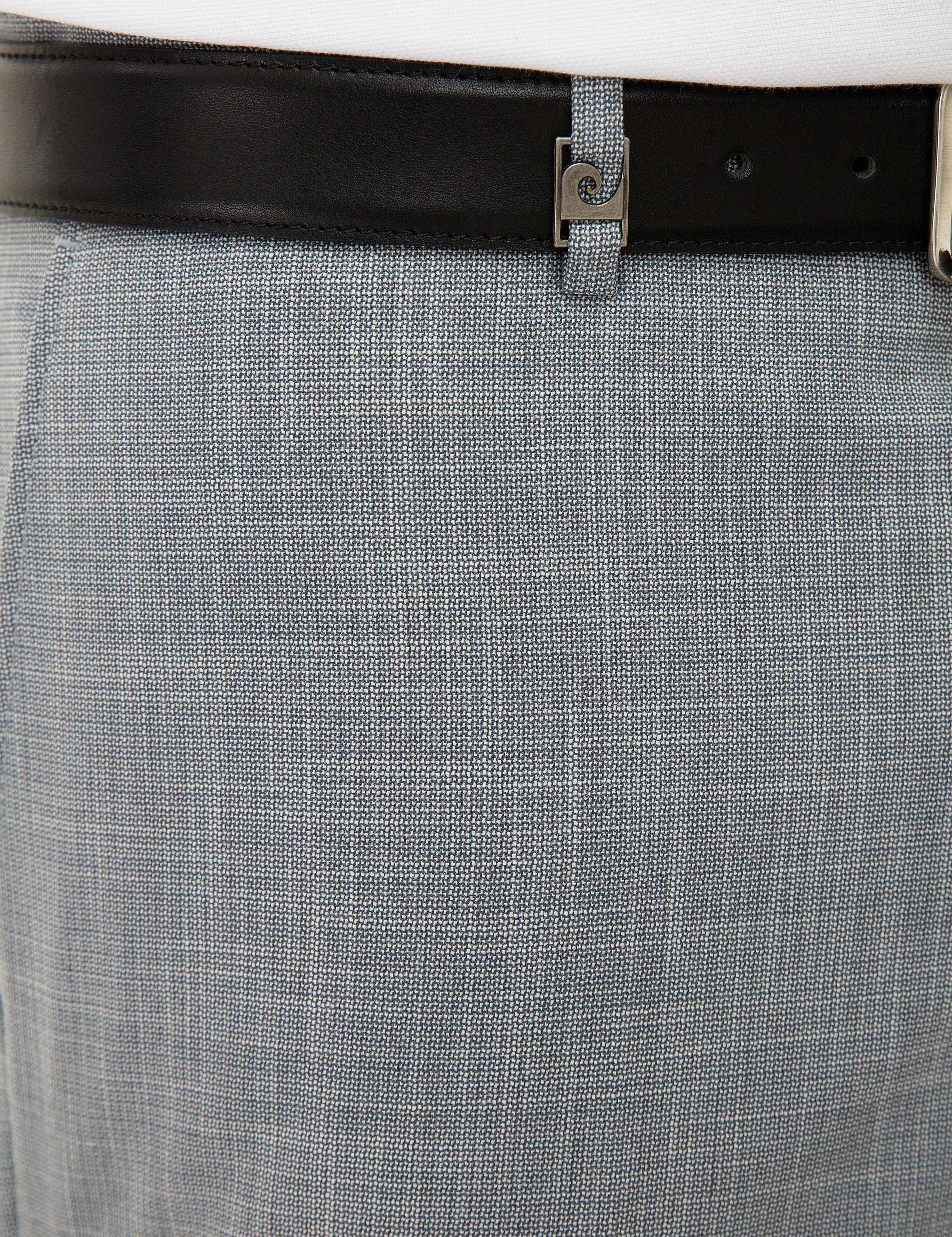 Gri Slim Fit Pantolon - Image 4