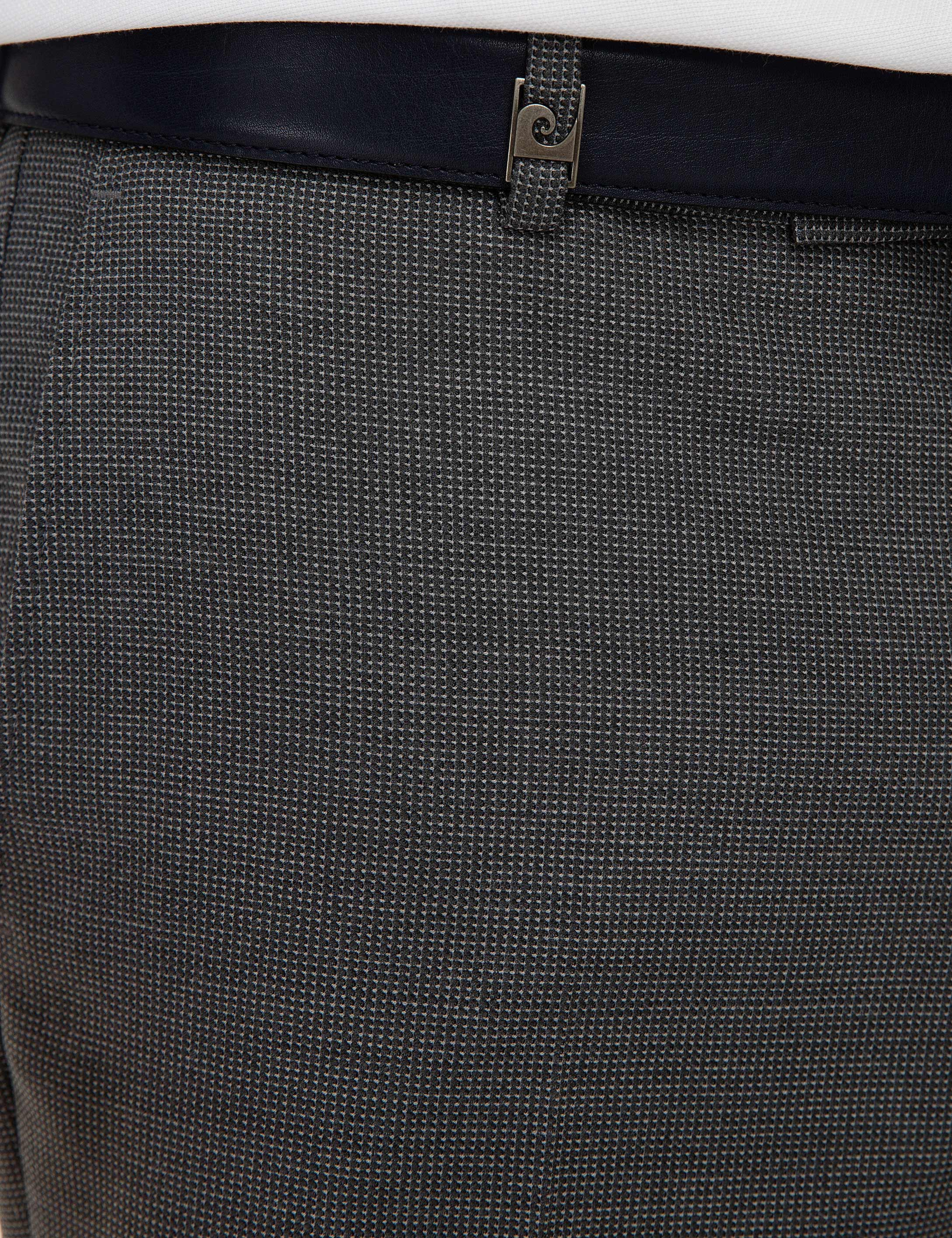 Gri Slim Fit Pantolon - Image 4