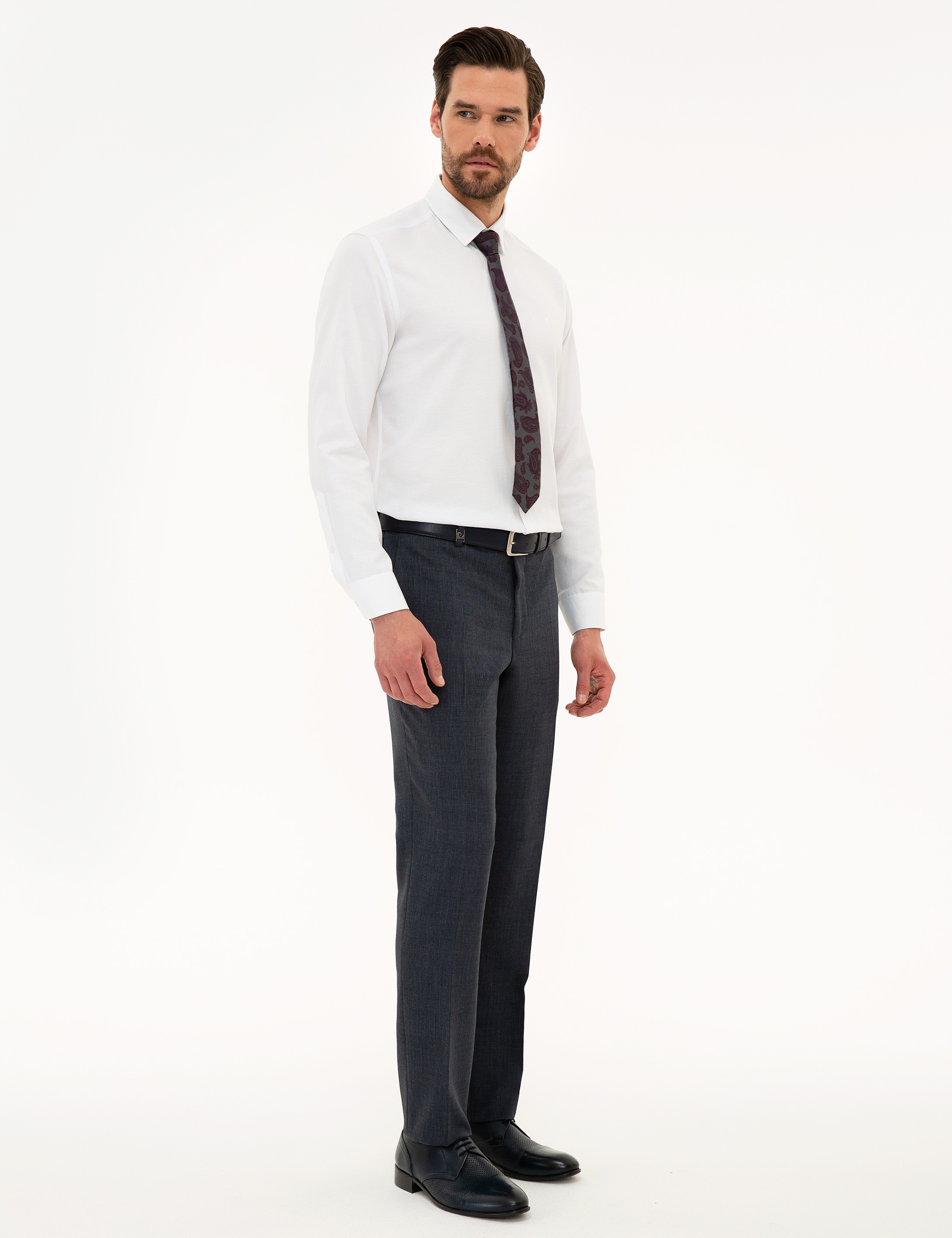 Lacivert Slim Fit Pantolon - Image 2