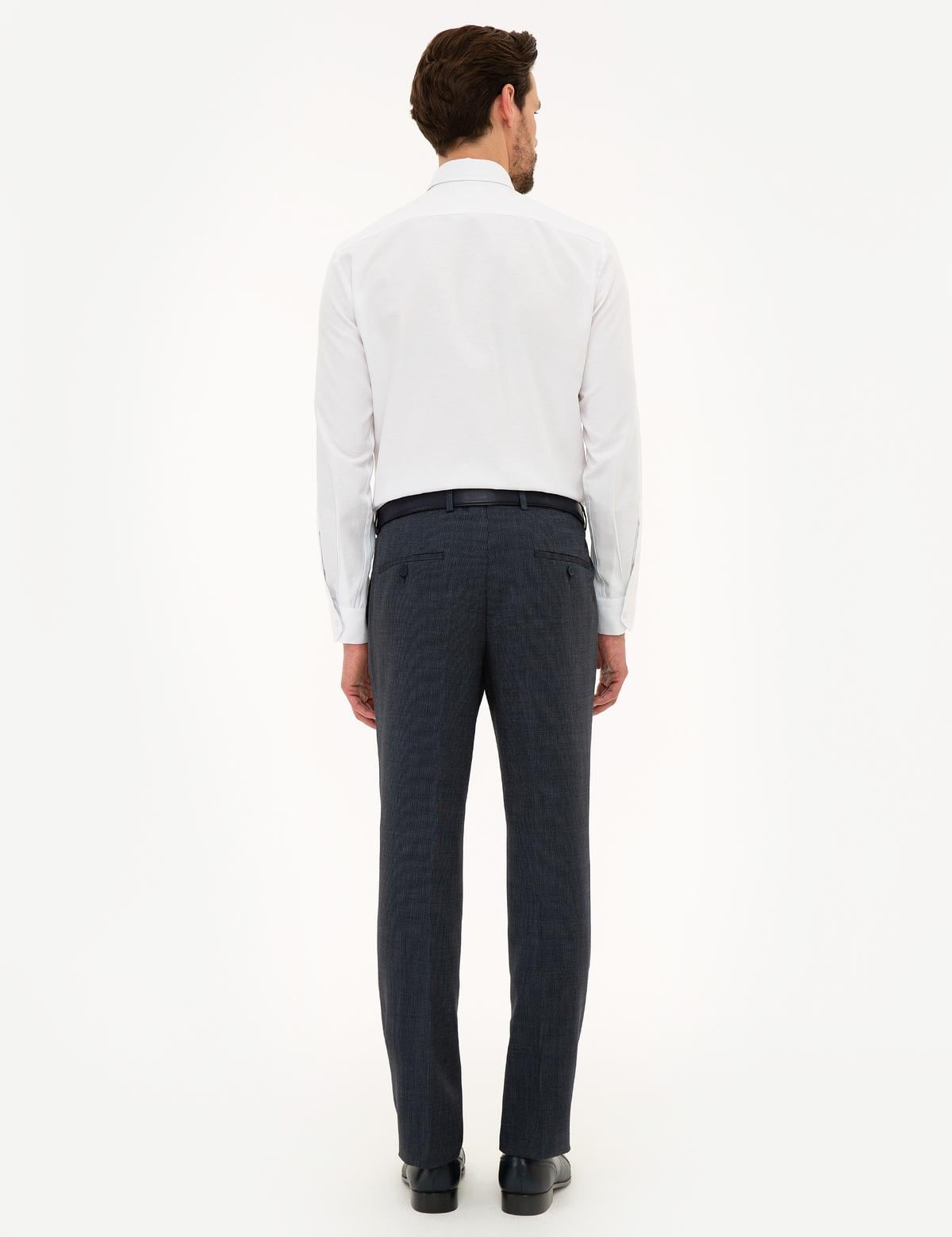 Lacivert Slim Fit Pantolon - 50224061062