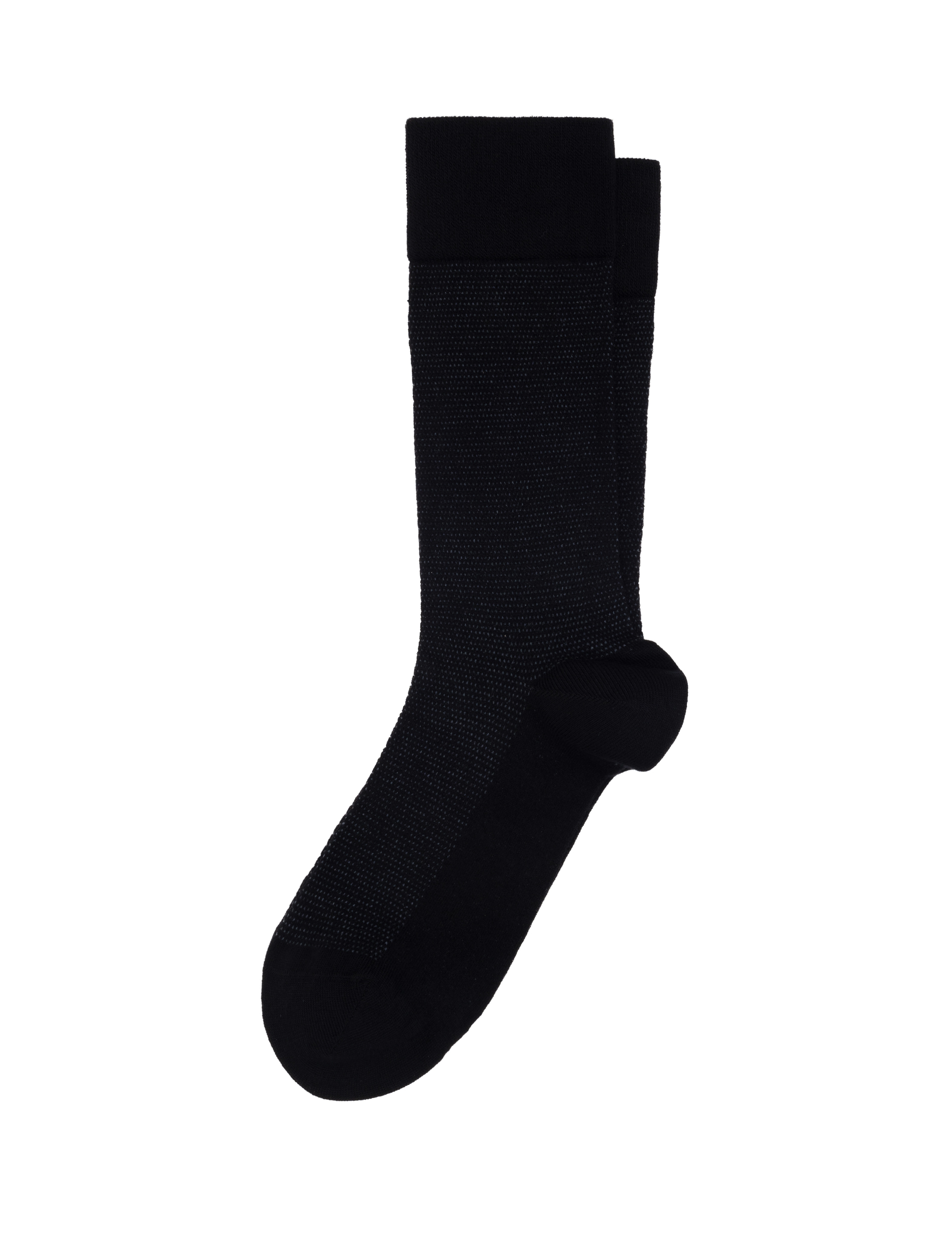 Erkek Bambu Karışımlı Siyah Soket Basic Çorap