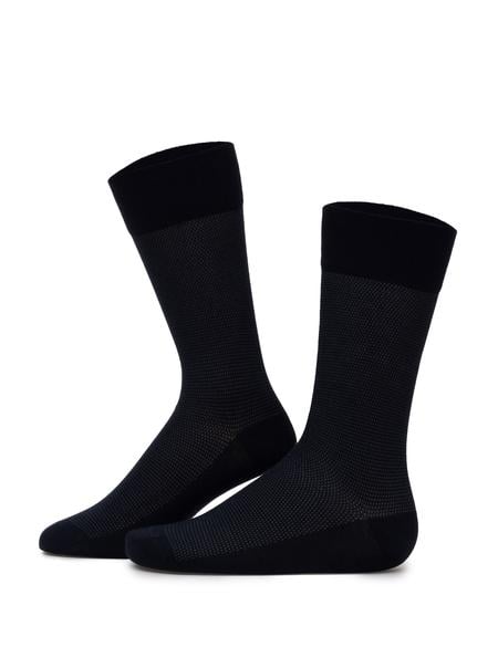 Erkek Bambu Karışımlı Lacivert Soket Basic Çorap - 50308434015