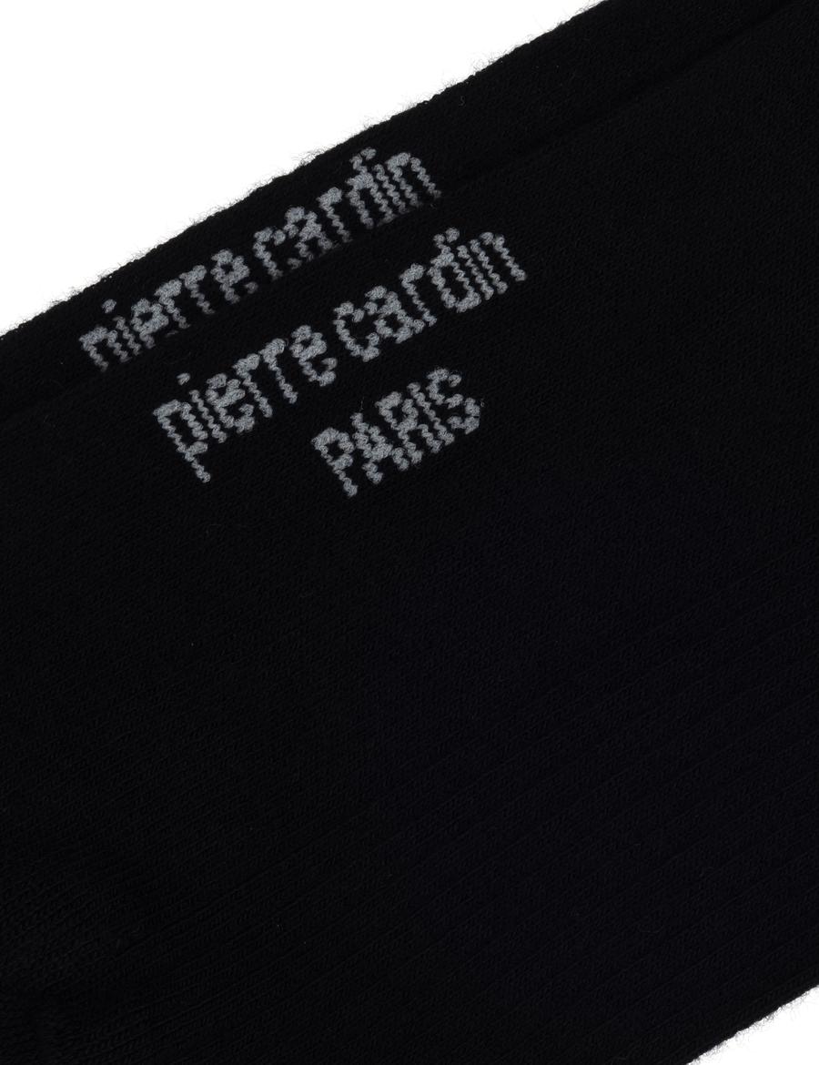 Erkek Bambu Karışımlı Siyah Soket Desenli Çorap