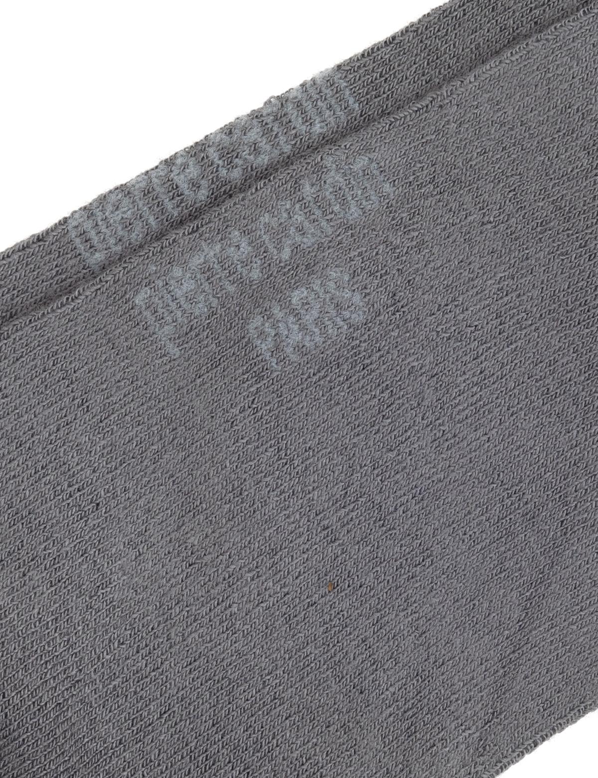 Erkek Bambu Karışımlı Gri Patik Basic Çorap - 50308417006