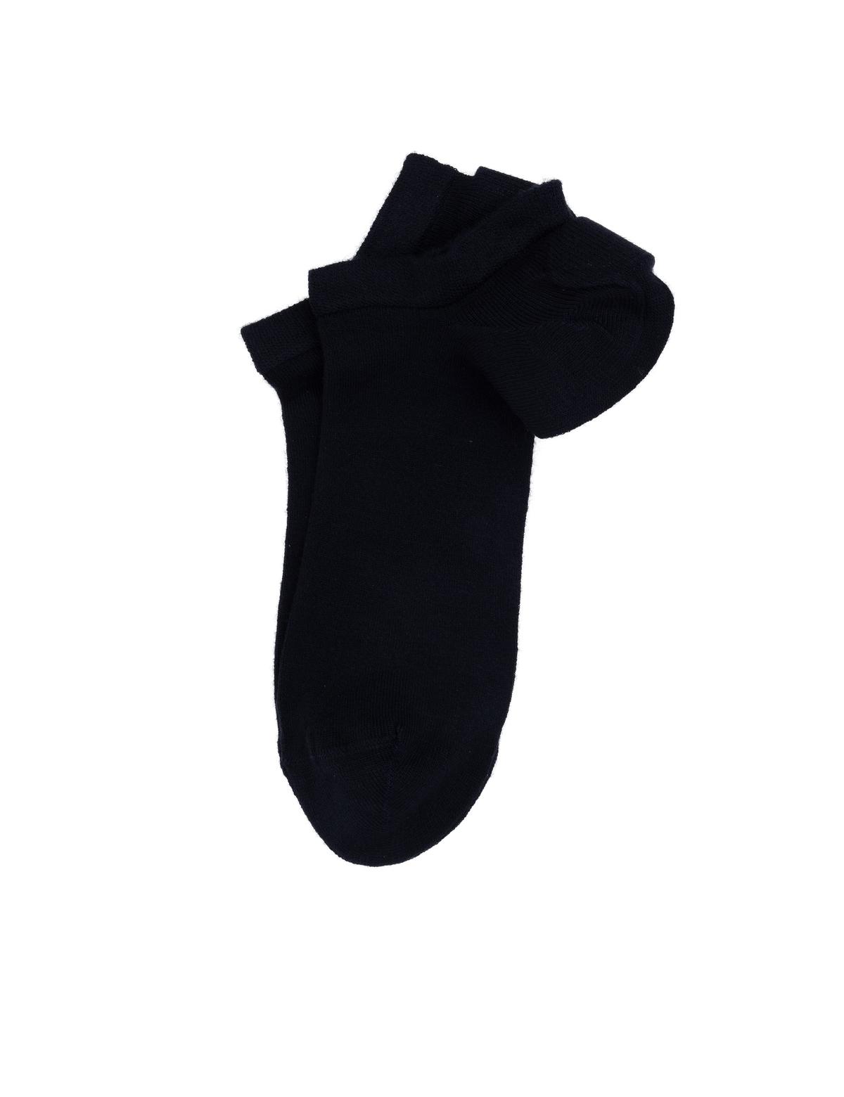 Erkek Bambu Karışımlı Lacivert Patik Basic Çorap - 50308417009