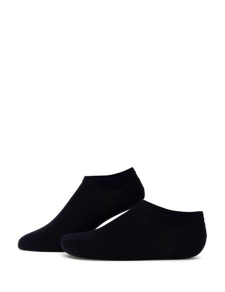 Erkek Bambu Karışımlı Lacivert Patik Basic Çorap - 50308417009