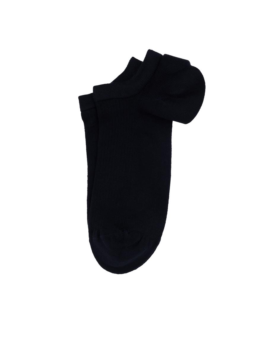 Erkek Bambu Karışımlı Lacivert Patik Basic Çorap